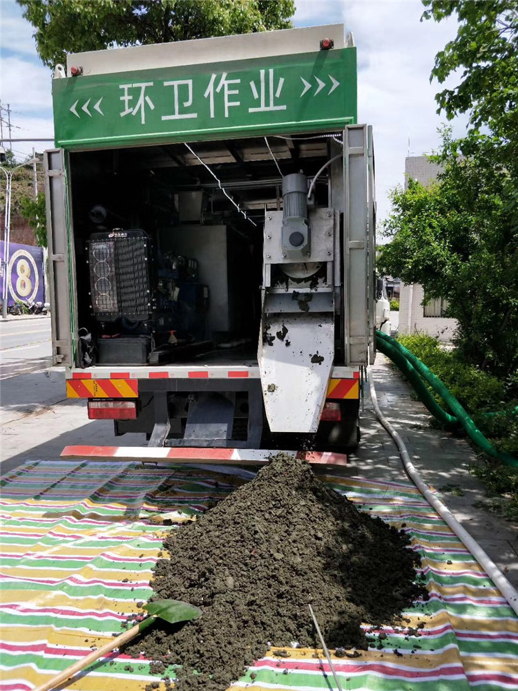 万年淤泥干湿分离