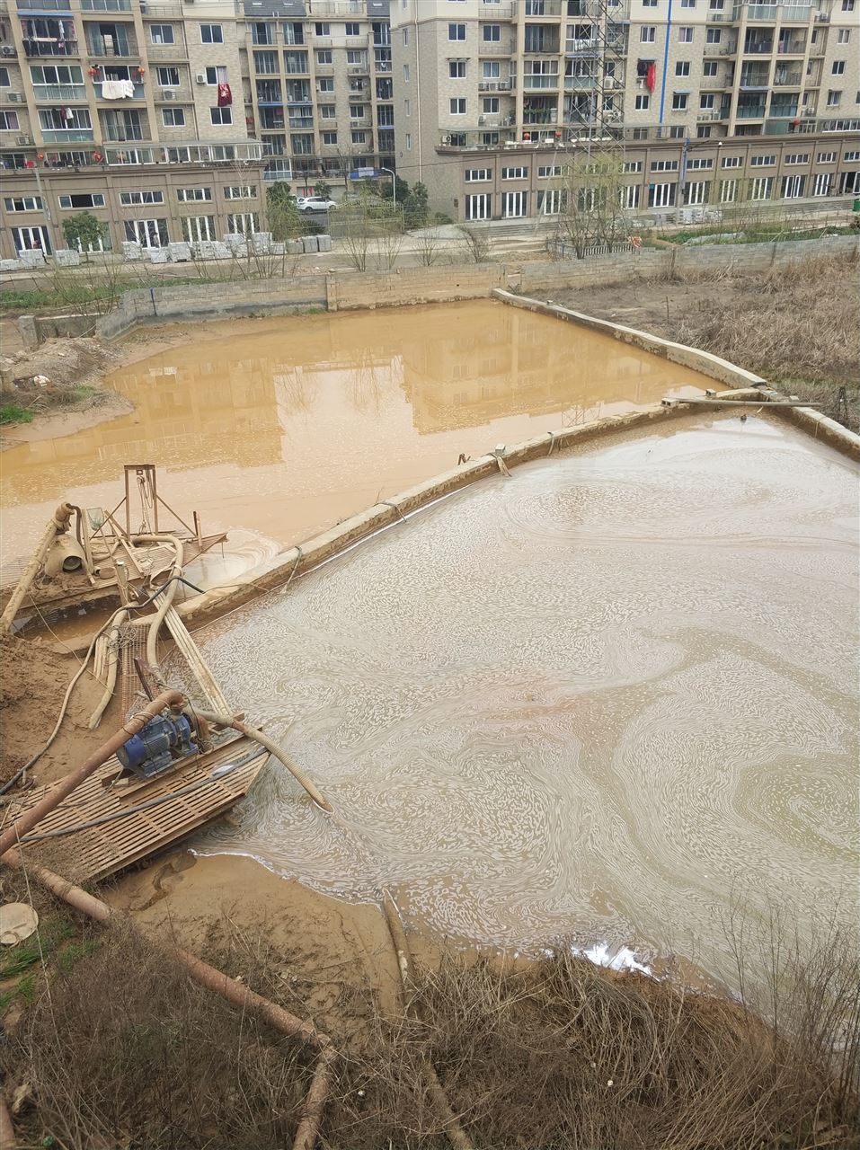 万年沉淀池淤泥清理-厂区废水池淤泥清淤