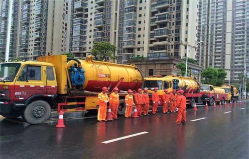 万年市政管道清淤